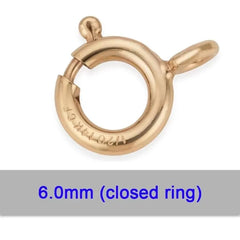 14K Gold Spring Clasps