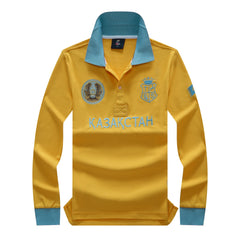 Men's Long Sleeve Polo Shirt