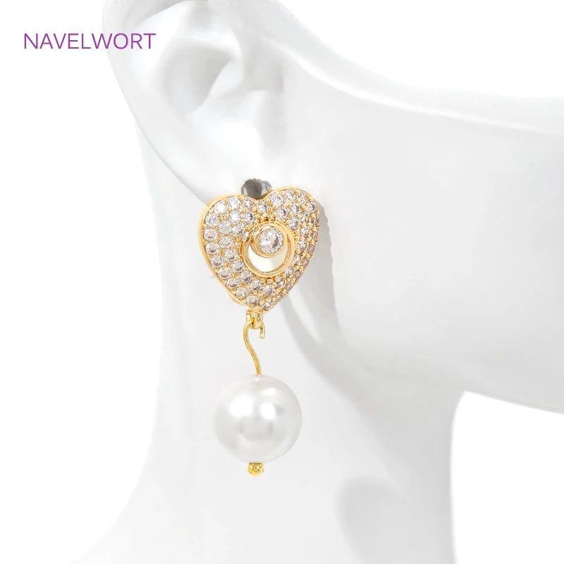 18K Gold Earring Hooks