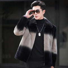AYUNSUE Men’s Mink Jacket