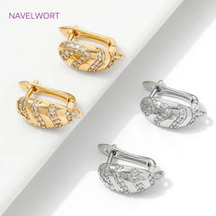 18K Gold Earring Hooks