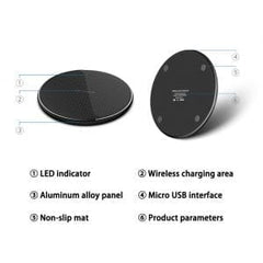15W Fast Wireless Charger Pad - DigiTech ecom Store