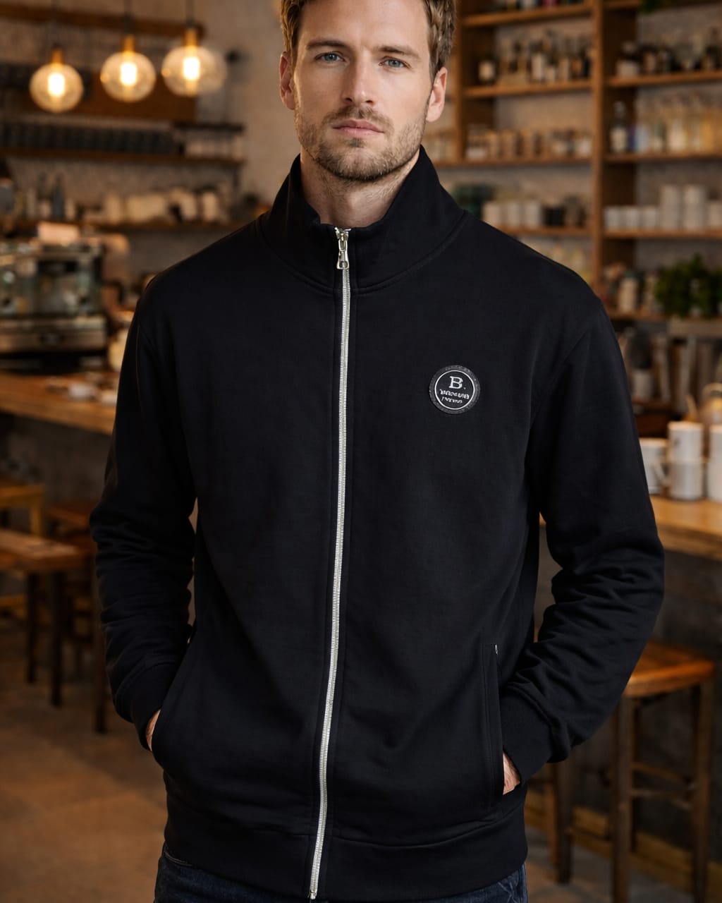 BALMAN Imported Premium Slim Fit Jacket – Wool Cotton