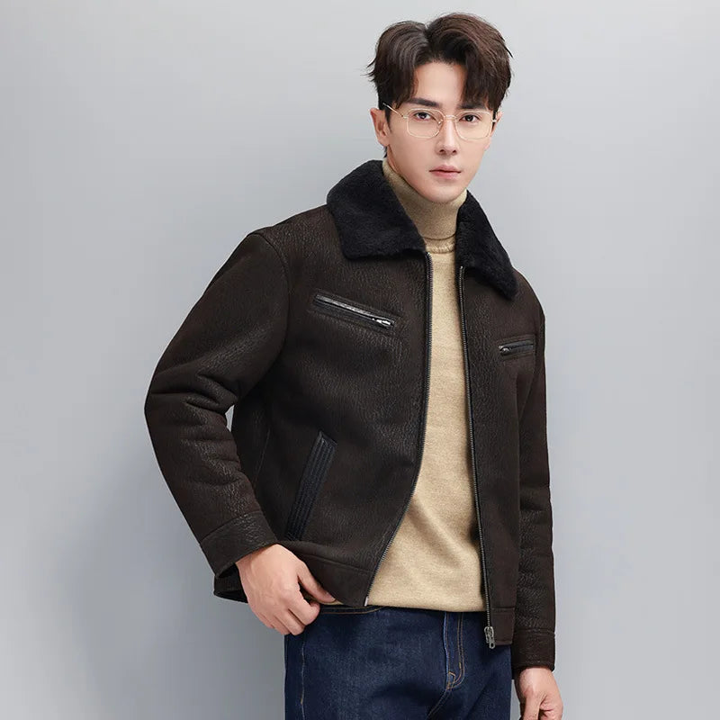 Vintage Lambskin Leather Jacket