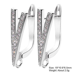 Juya 2Pcs Earring Hook Clasps