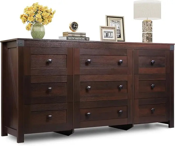 brown-9-drawers