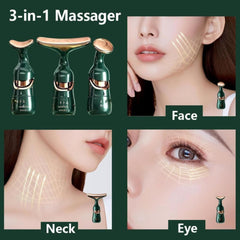 3 in 1 Anti Wrinkles Face Neck Eyes Massager - DigiTech ecom Store