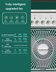 3-in-1 Mini USB Humidifier Fan