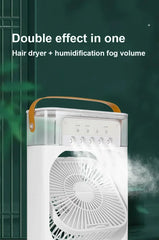 3-in-1 Mini USB Humidifier Fan