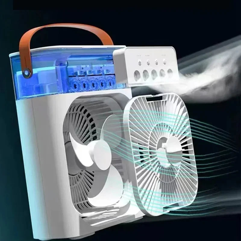 3-in-1 Mini USB Humidifier Fan