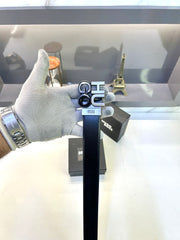 HUGO BOSS GREY BLACK REVERSIBLE BELT – PREMIUM EDITION