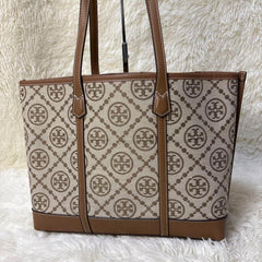 TORY BURCH PERRY T MONOGRAM MINI TOTE BAG