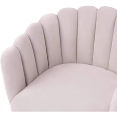 Dolores Modern Blush Accent Chair