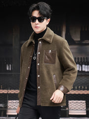 AYUNSUE Men’s Wool Coat