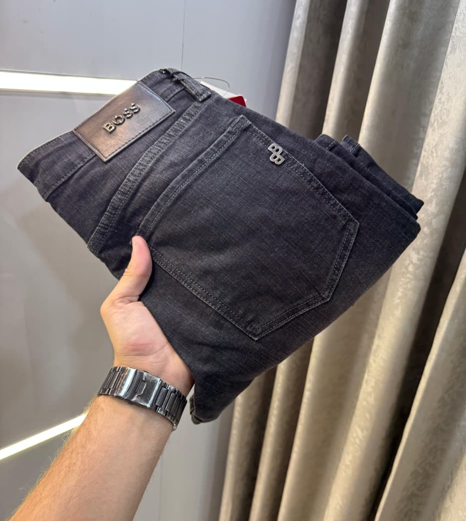 HUGO BOSS IMPORTED HYPERFLEX DENIM – CARBON BLACK