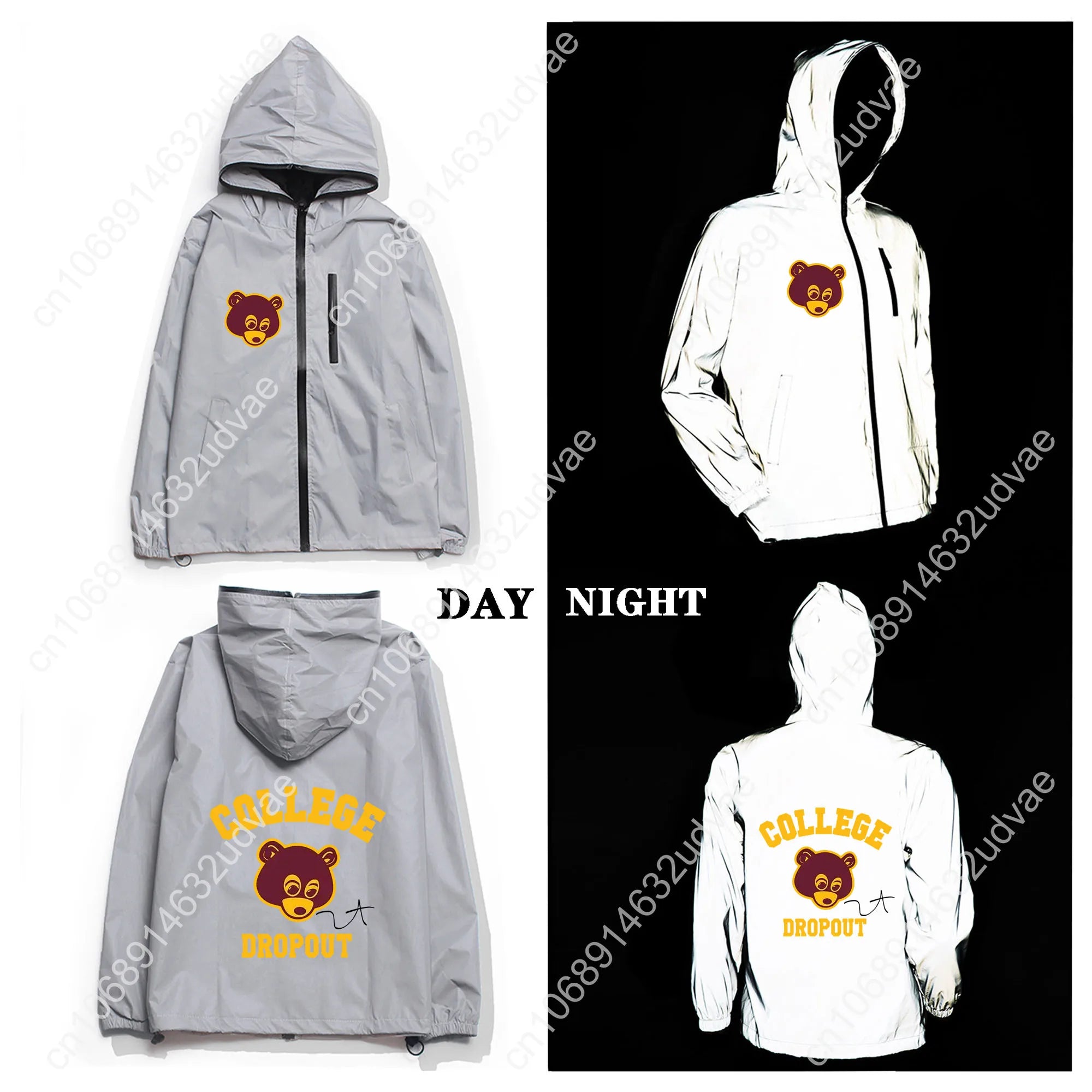 Kanye West Reflective Jacket