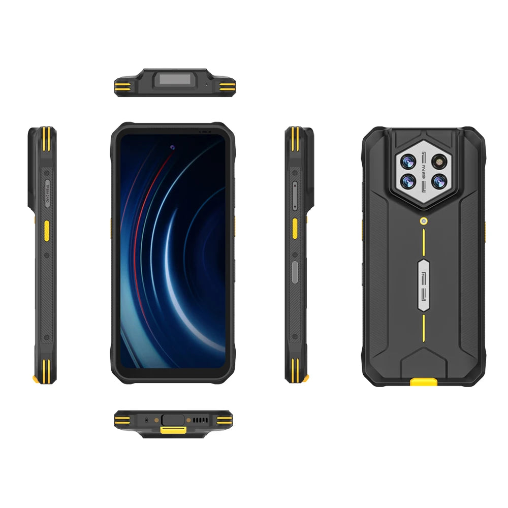 Rugged Android 14 PDA with Barcode Scanner