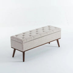 45.5" Tufted Storage Bench