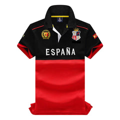 Switzerland Embroidery Polo Tee