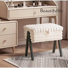 Luxury Bedroom Vanity Stool with Storage