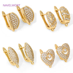 18K Gold Earring Hooks