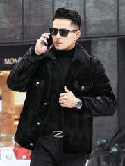 Winter Lapel Mink Coat