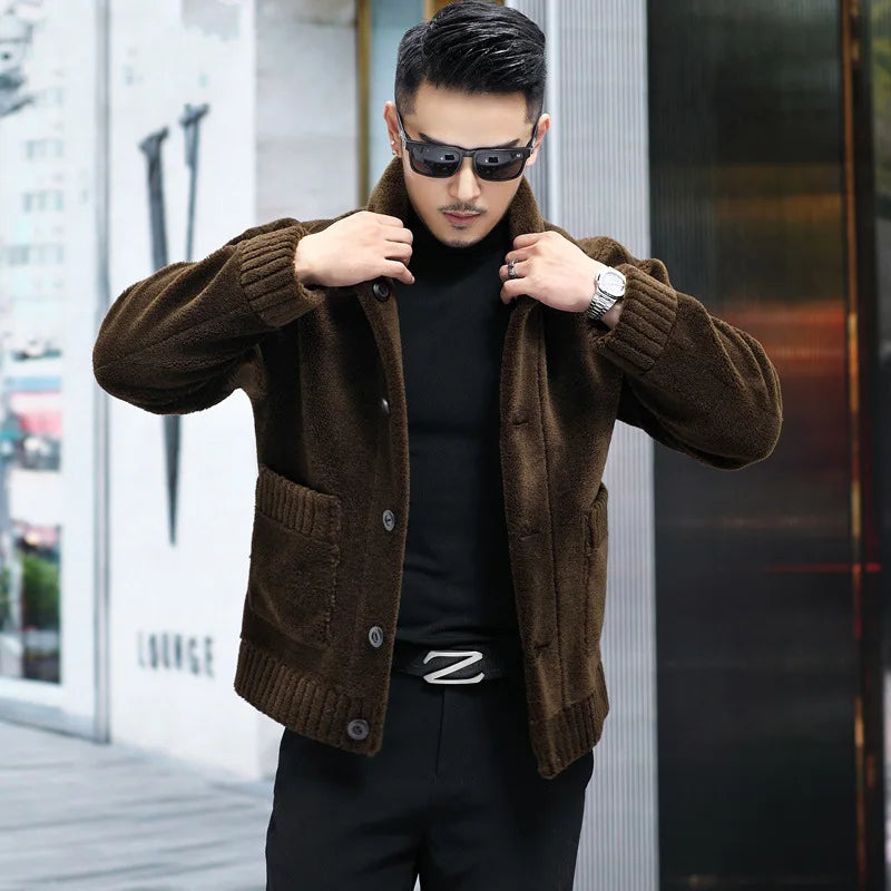 Sheepskin Shearling Fur Jacket