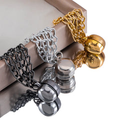 Metal Chain Magnetic Buckle Brooch Strap