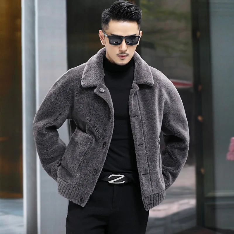 Sheepskin Shearling Fur Jacket