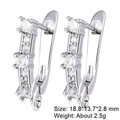 Juya 2Pcs Earring Hook Clasps