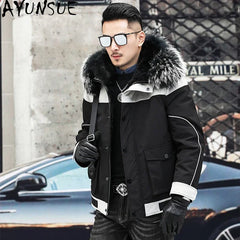 YOLANFAIRY Mink Fur Coat