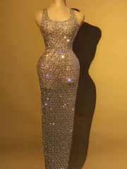 Diamond Slim Fit Party Dress