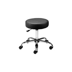 Llr69513 Pneumatic Height Stools, 24"" X 24"" X 23"", Black