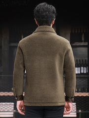 AYUNSUE Men’s Wool Coat