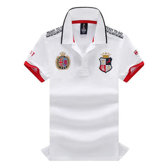 Switzerland Embroidery Polo Tee
