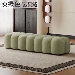 White Cream Foot Stool