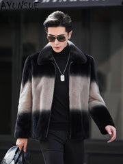 AYUNSUE Men’s Mink Jacket