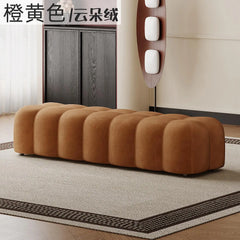White Cream Foot Stool