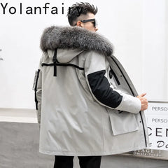 Down Feather Winter Jacket