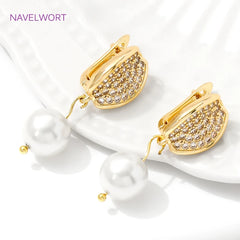 18K Gold Earring Hooks