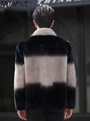 AYUNSUE Men’s Mink Jacket