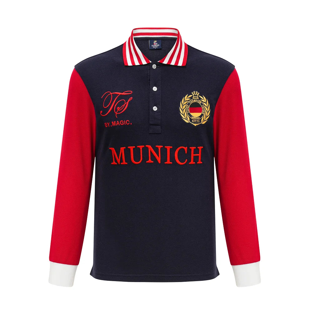 Men's Long Sleeve Polo Shirt