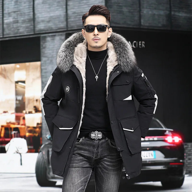 Down Feather Winter Jacket
