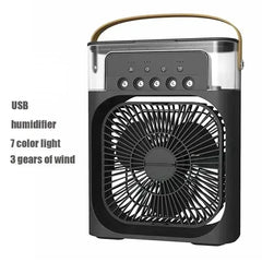 3-in-1 Mini USB Humidifier Fan