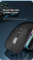 2.4G Wireless RGB Bluetooth Mouse