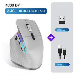2.4G Wireless RGB Bluetooth Mouse