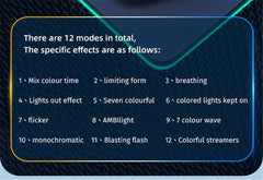 2.4G Wireless RGB Bluetooth Mouse