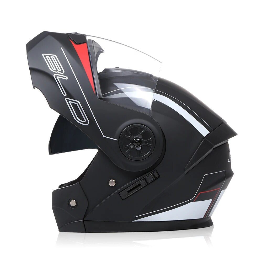 BLD Racing Flip-Up Motorcycle Helmet