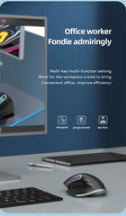2.4G Wireless RGB Bluetooth Mouse