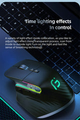 2.4G Wireless RGB Bluetooth Mouse